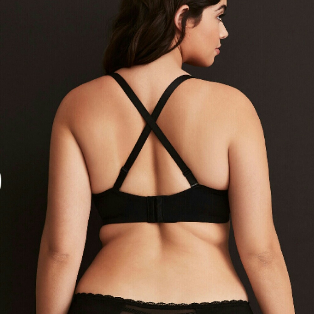 Sexy push up bra with floral appliques - Picture 4 of 4
